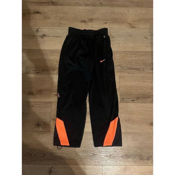 Nike Elite Mens Black Therma Fit Sweatpants Size Large Pullon w/ Drawstring - Picture 1 of 3